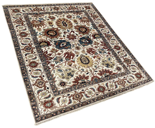 4'11"x6'10" Tabriz Hand Knotted