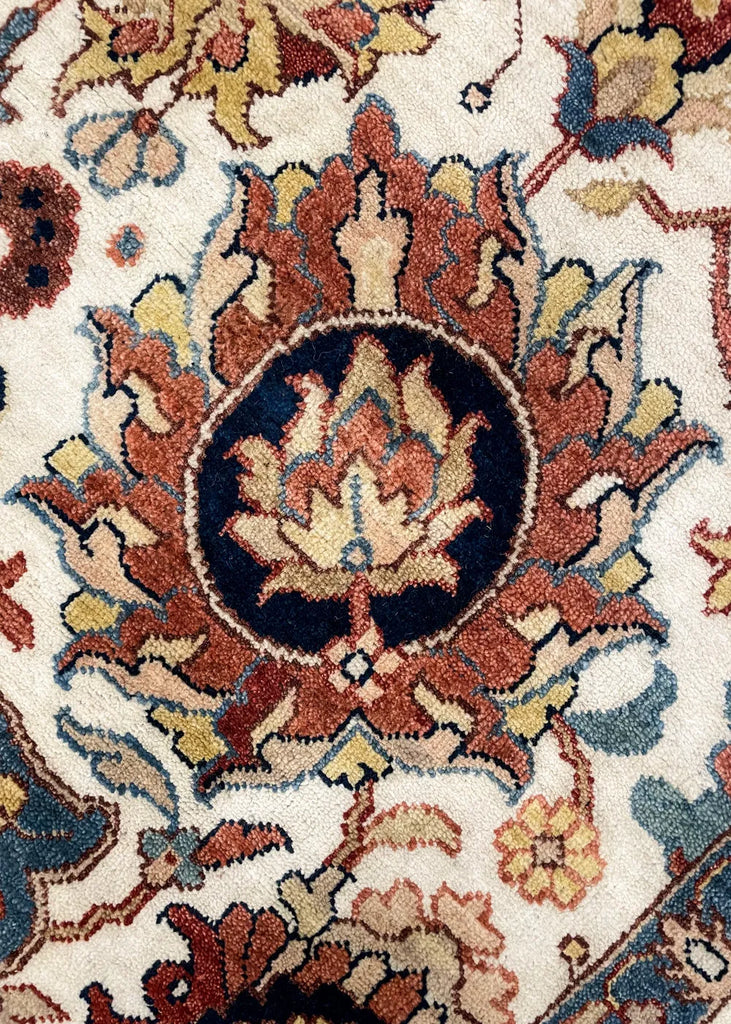 4'11"x6'10" Tabriz Hand Knotted