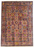 4'11"x6'11" Afghan-Mina Khani Hand Knotted
