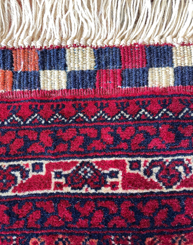 4'11"x6'5" Khoja Roshna Hand Knotted