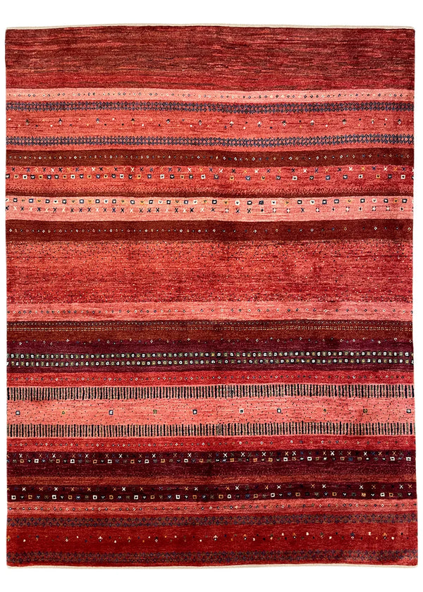 4'11"x6'6" Kashkuli Gabbeh Hand Knotted