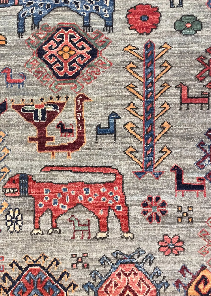 4'11"x7'1" Yalameh Hand Knotted