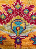 4'1"x10'5" Saffron Bakshiesh (s) Hand Knotted