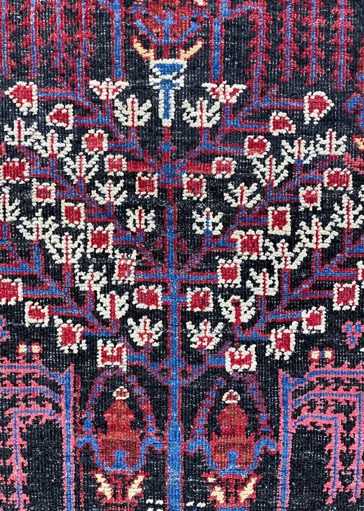 4'1"x4'9" Burano Bakshiesh Hand Knotted