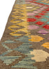 4'1"x5'10" Kilim Hand Woven