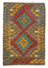 4'1"x5'10" Kilim Hand Woven