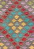 4'1"x5'10" Kilim Hand Woven