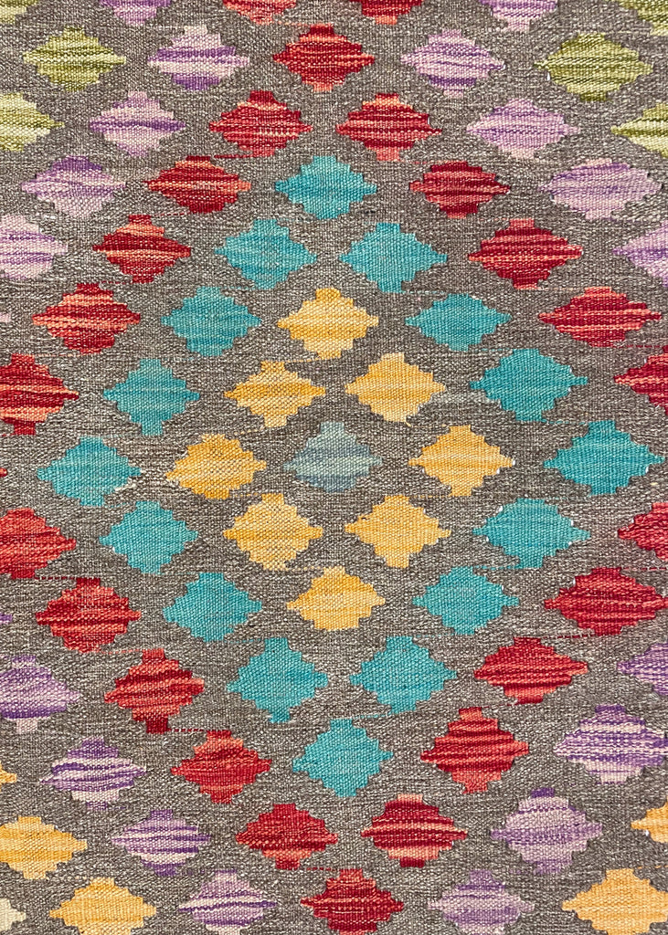 4'1"x5'10" Kilim Hand Woven