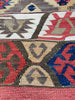 4'1"x5'1" Sivas Kilim (s) Hand Woven