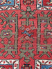 4'1"x5'2" Kozak Hand Knotted