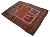 4'1"x5'2" Kozak Hand Knotted