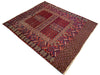 4'1"x5' Tekke Ensi (s) Hand Knotted