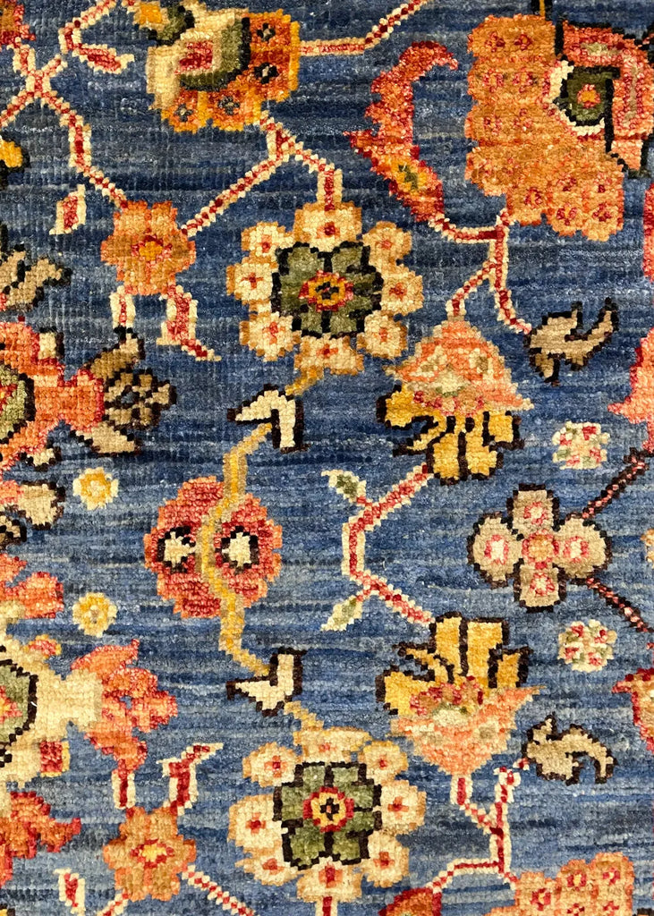 4'1"x6'1" Mahal Hand Knotted