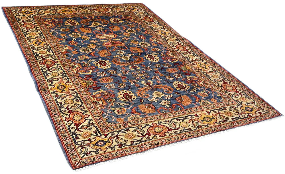 4'1"x6'1" Mahal Hand Knotted