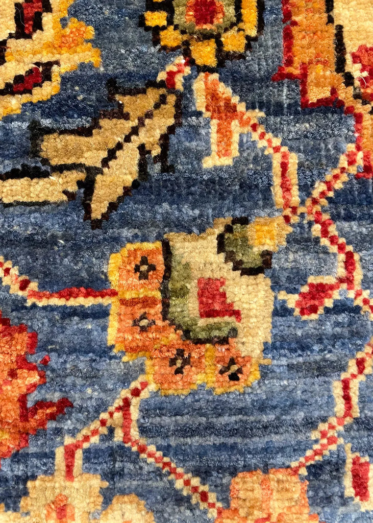 4'1"x6'1" Mahal Hand Knotted