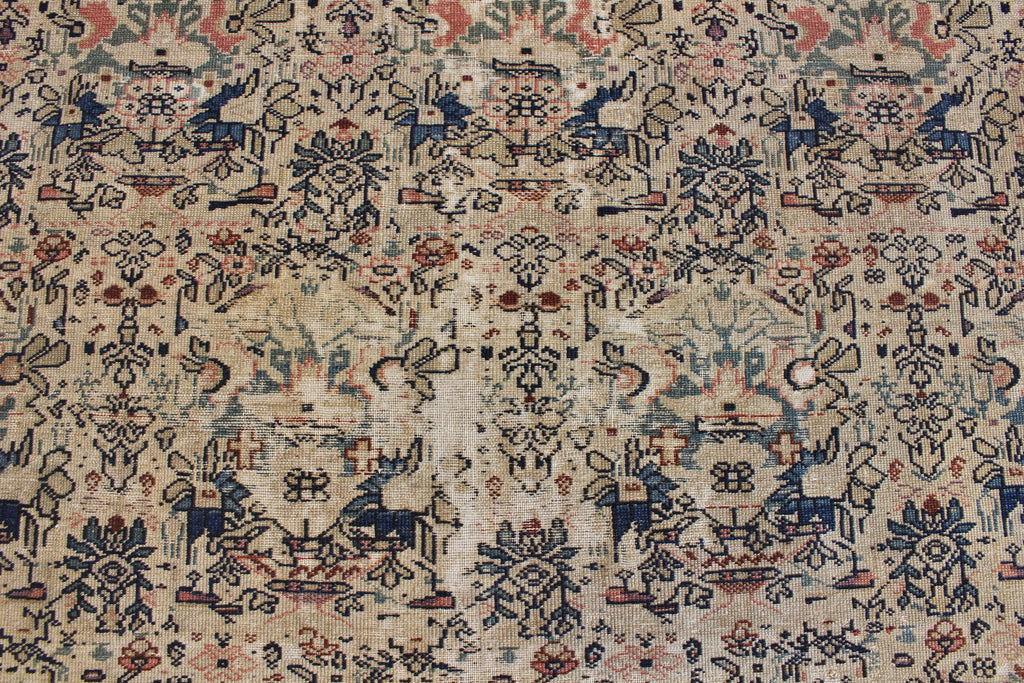 4'1"x6'1" "Zili Sultan" Hand Knotted