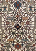 4'1"x6'2" Arabesque Hand Knotted
