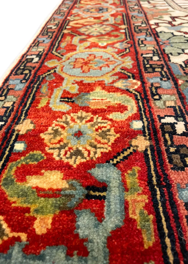 4'1"x6'2" Arabesque Hand Knotted