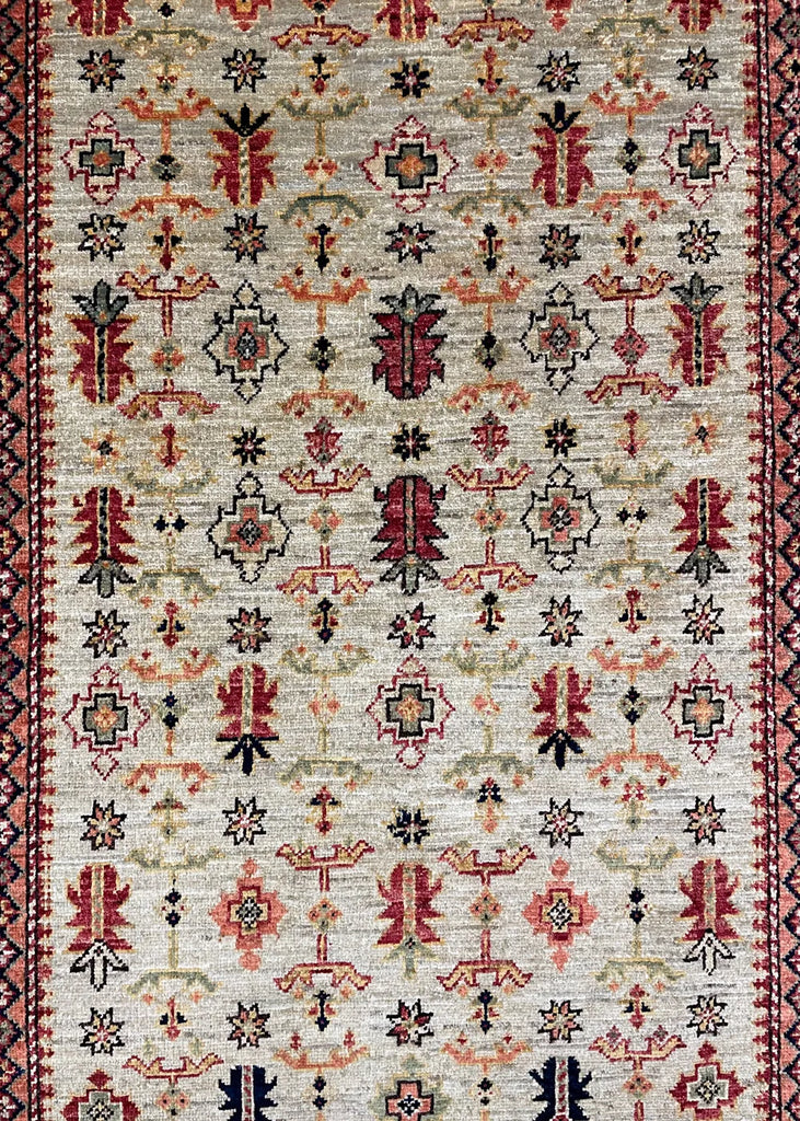 4'1"x6'3" Aspen Collection Hand Knotted