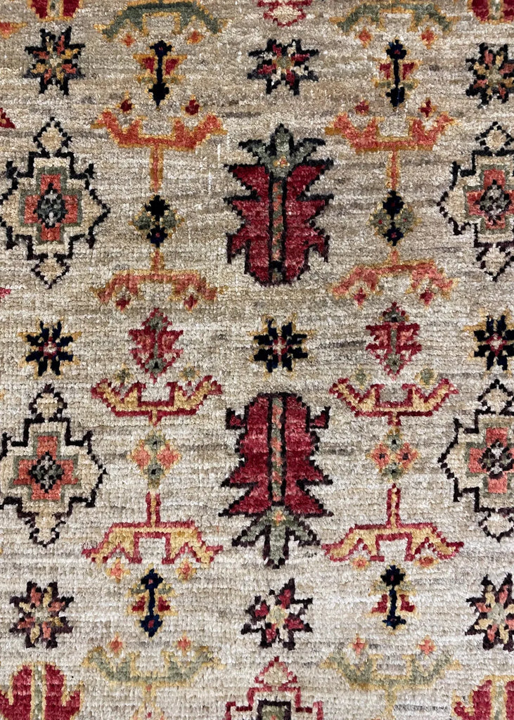 4'1"x6'3" Aspen Collection Hand Knotted