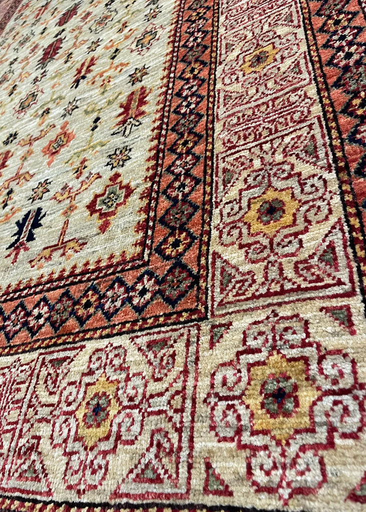 4'1"x6'3" Aspen Collection Hand Knotted