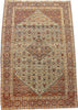 4'1x6'6 Farahan Sarouk Hand Knotted