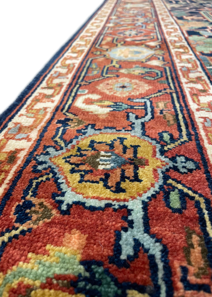 4'1"x6' Arabesque Hand Knotted
