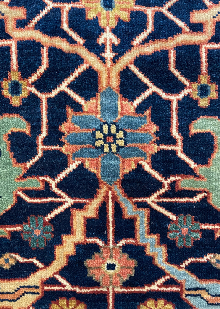 4'1"x6' Arabesque Hand Knotted