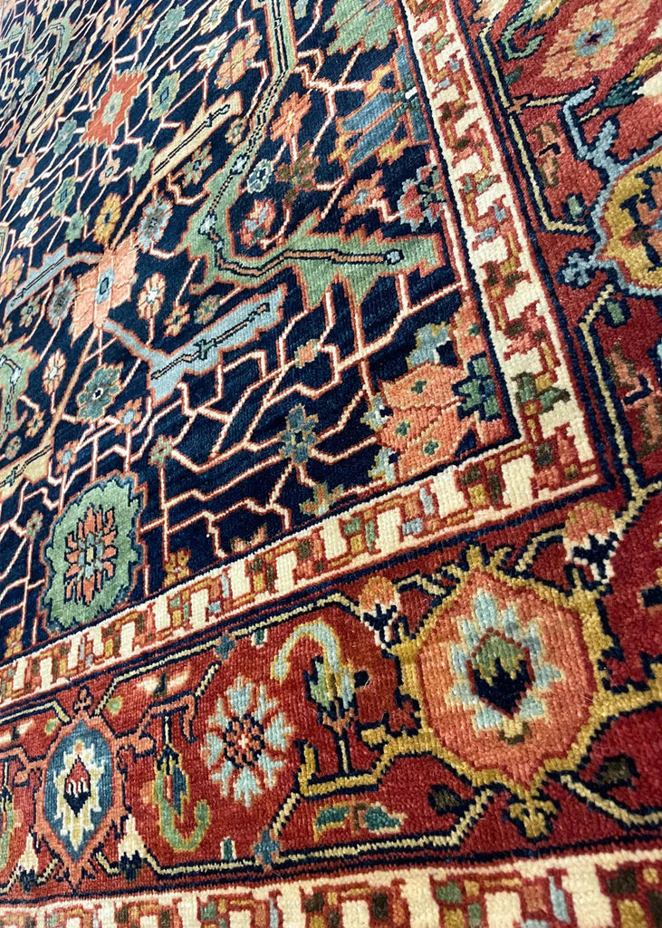 4'1"x6' Arabesque Hand Knotted