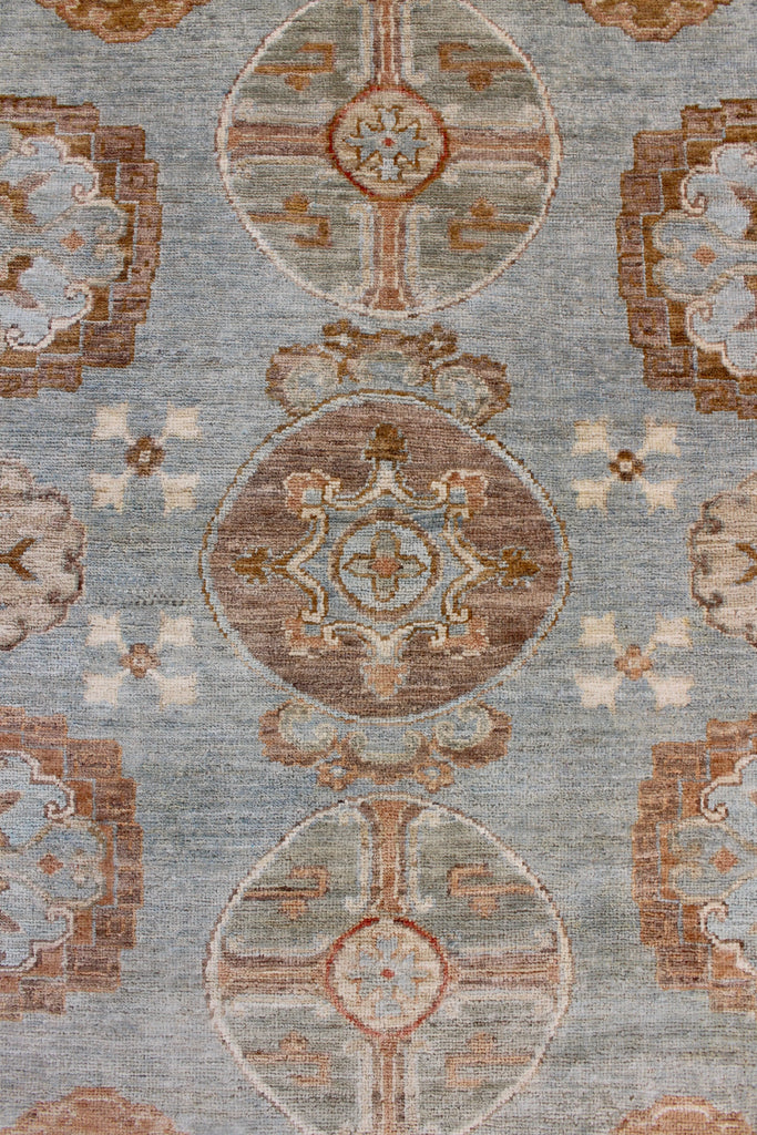 4'1"x6' Khotan Hand Knotted