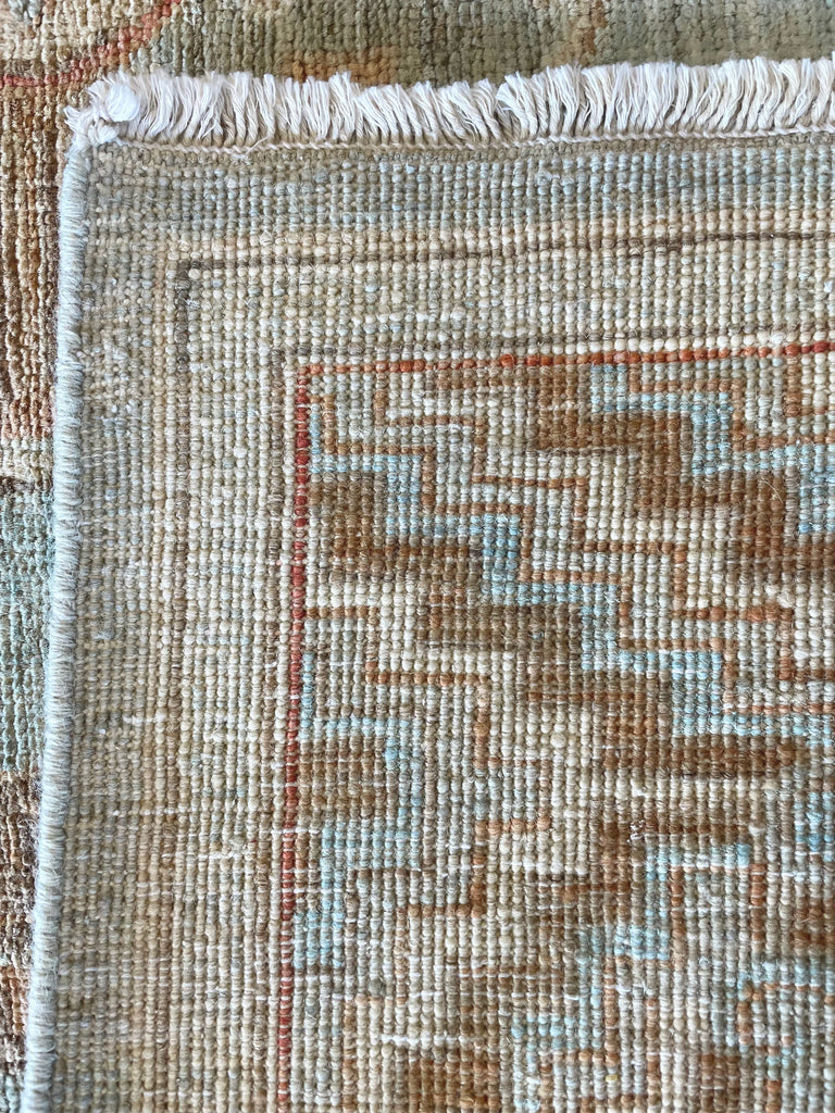 4'1"x6' Khotan Hand Knotted