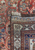 4'1"x6' Qashqai Kashkuli Hand Knotted