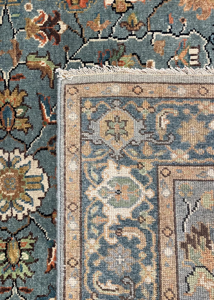 4'1"x6' Tabriz Hand Knotted