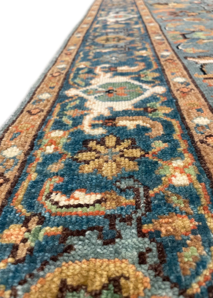 4'1"x6' Tabriz Hand Knotted