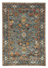 4'1"x6' Tabriz Hand Knotted