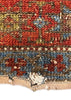 4'1"x8'4" Camel Hair Hamadan Hand Knotted