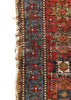 4'1"x8'4" Camel Hair Hamadan Hand Knotted
