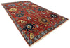 4'2"x5'9" Kurdish Hand Knotted