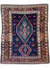 4'2"x5 N.W. Persian Kurdish Hand Knotted