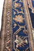 4'2"x6'11" Zanjan Hamadan Hand Knotted