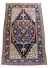 4'2"x6'11" Zanjan Hamadan (s) Hand Knotted