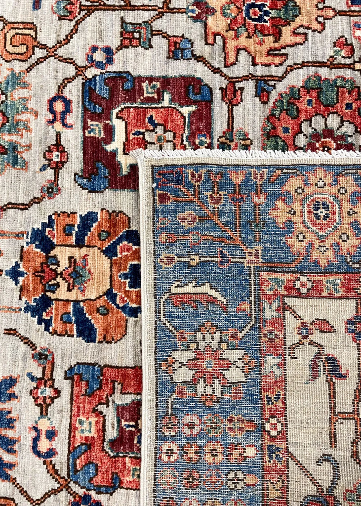 4'2"x6'2" Tabriz Hand Knotted