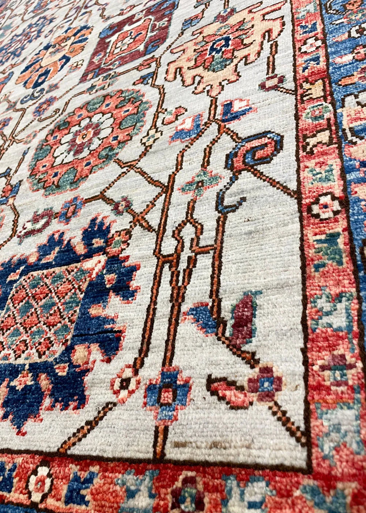 4'2"x6'2" Tabriz Hand Knotted