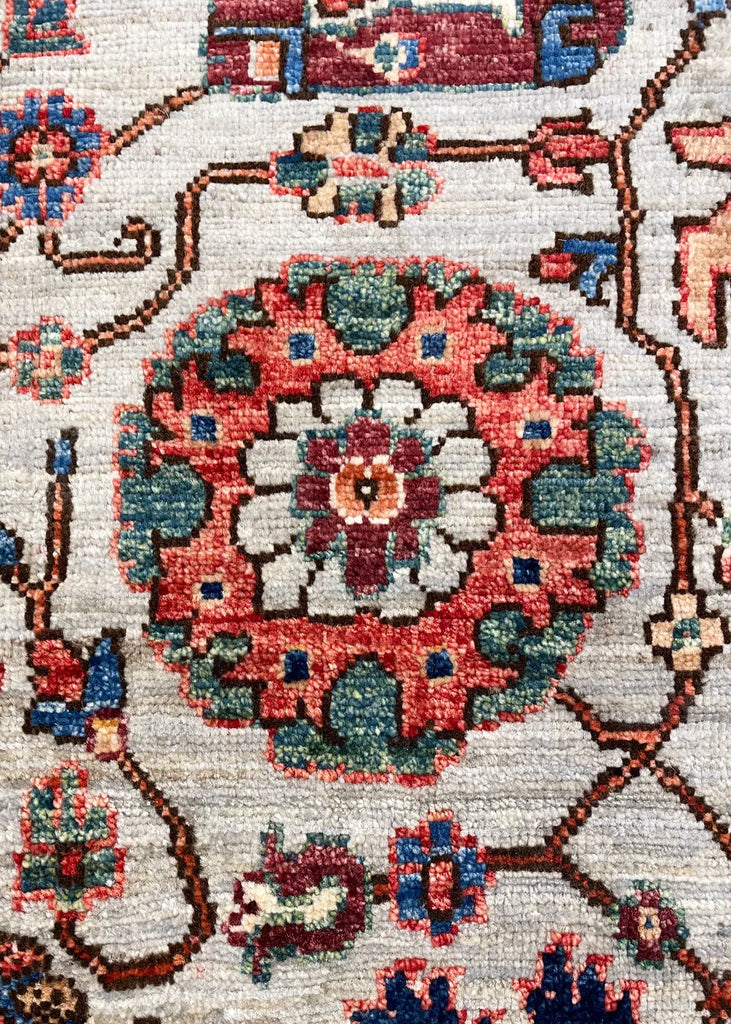 4'2"x6'2" Tabriz Hand Knotted