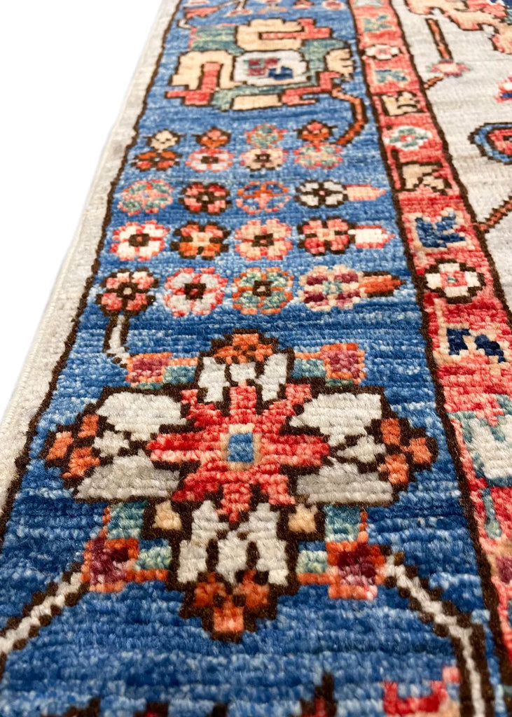 4'2"x6'2" Tabriz Hand Knotted