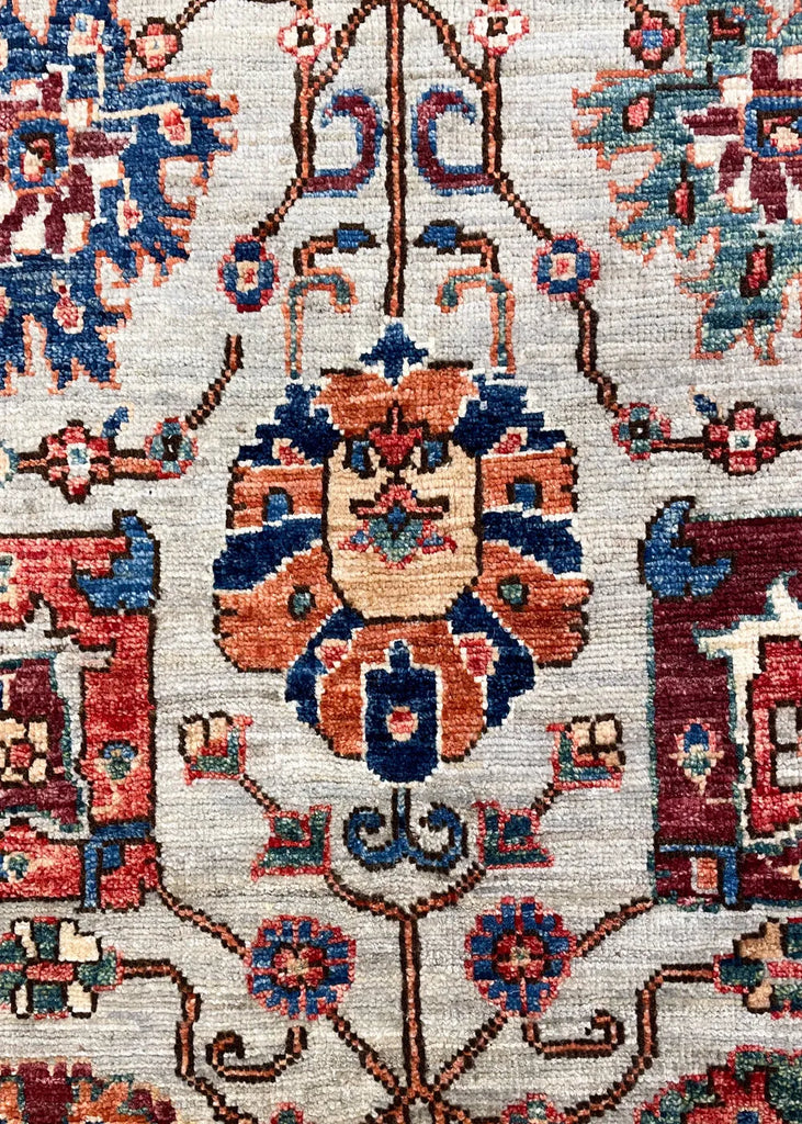 4'2"x6'2" Tabriz Hand Knotted