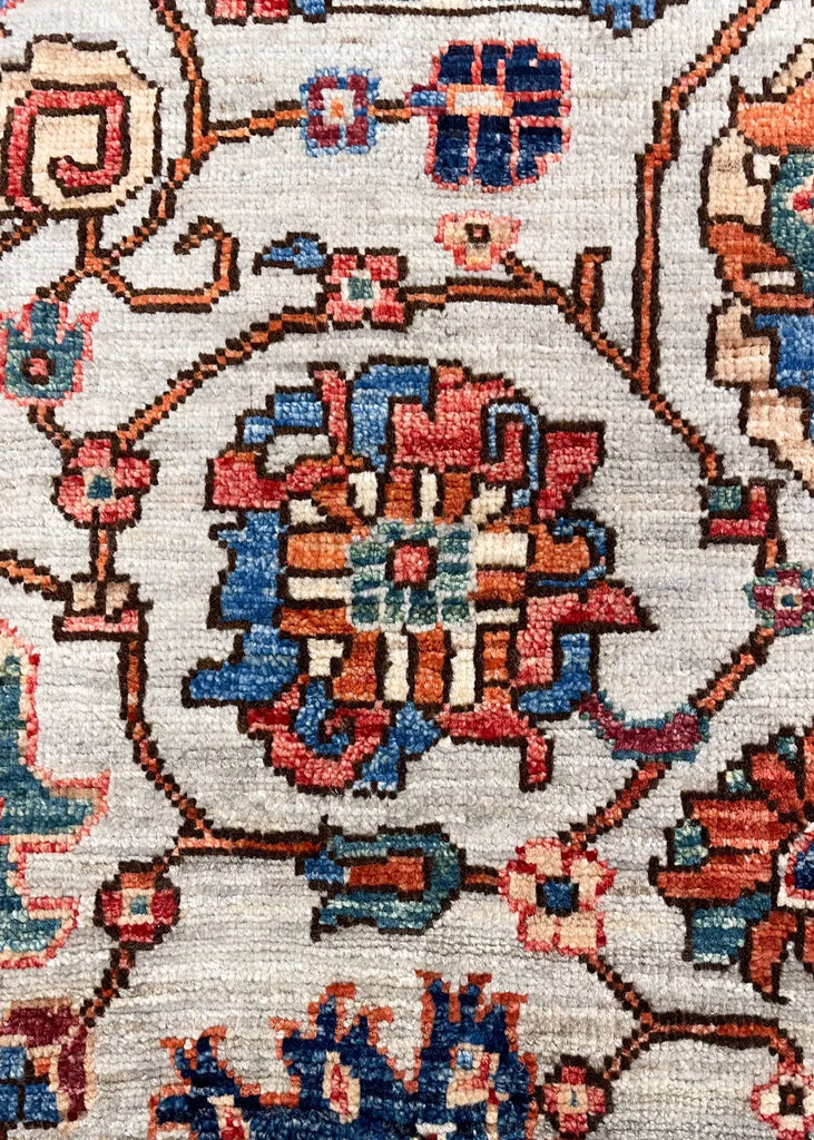 4'2"x6'2" Tabriz Hand Knotted