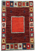 4'2"x6'3" Pashtun Yatak Hand Knotted