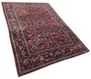 4'2"x6'4" Kashan (s) Hand Knotted