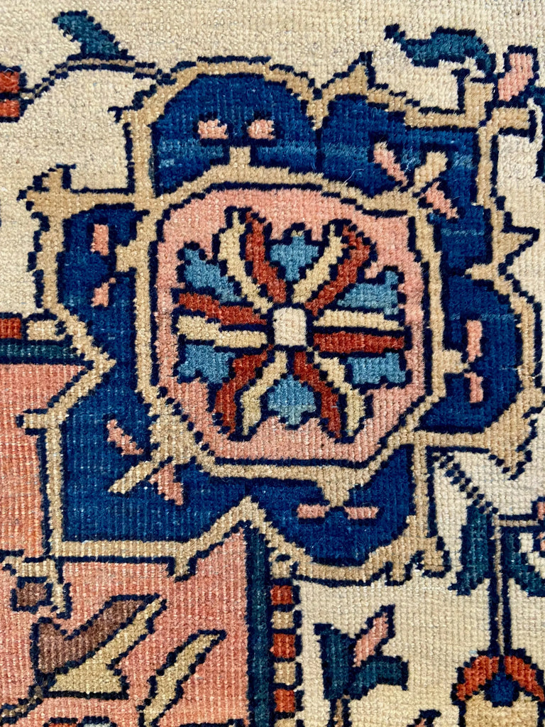 4'2"x6'5" Farahan / Malayir Sarouk (s) Hand Knotted